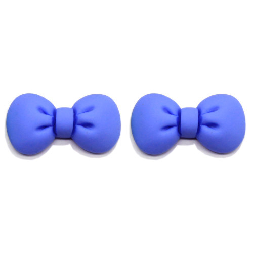 Kawaii Cartoon Kawaii Resin Bowknot Craft Cabochons Artificial Flat Back Resin Bow Tie Charms Crafts DIY Αξεσουάρ