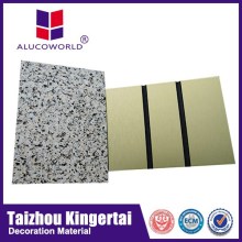 Alucoworld marble pattern interior wall cladding exterior aluminium wall cladding