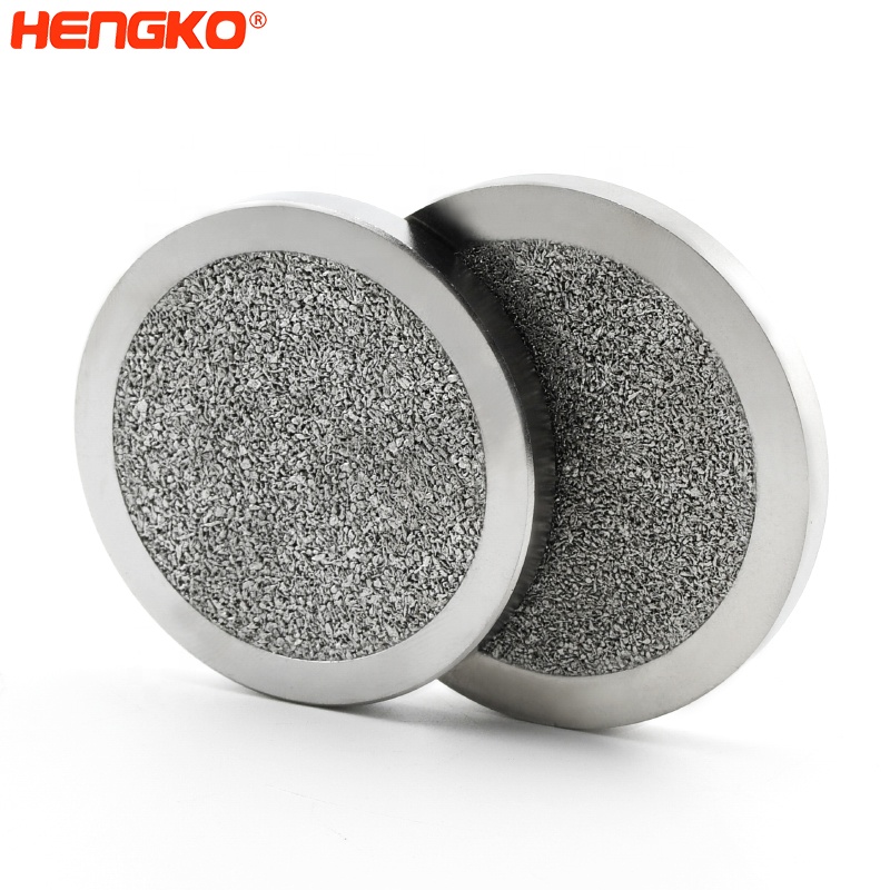 sintered porous Stainless steel frit for 47 mm membrane filters