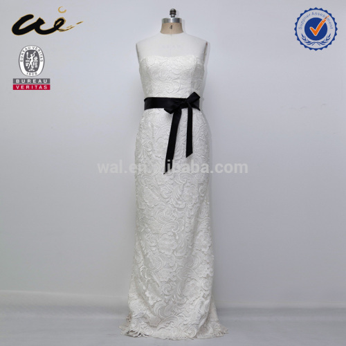 87818 simple cheap lace white wedding dress