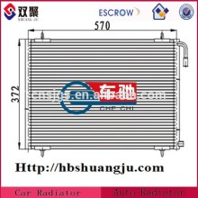 Refrigeration condenser tube