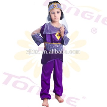 Hot sale girls fashion Arab princess costume carnival cosplay costumes for kids