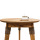 Leisure Wooden table and four leg rattan chair