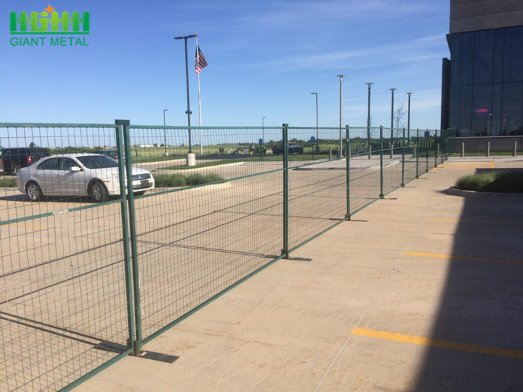 High Quality Galvanized Temporary Fence For Canada