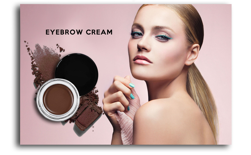 5color private label waterproof packaging eyebrow cream waterproof eyebrow pomade gel Private Label Eye Brow Cream Gel