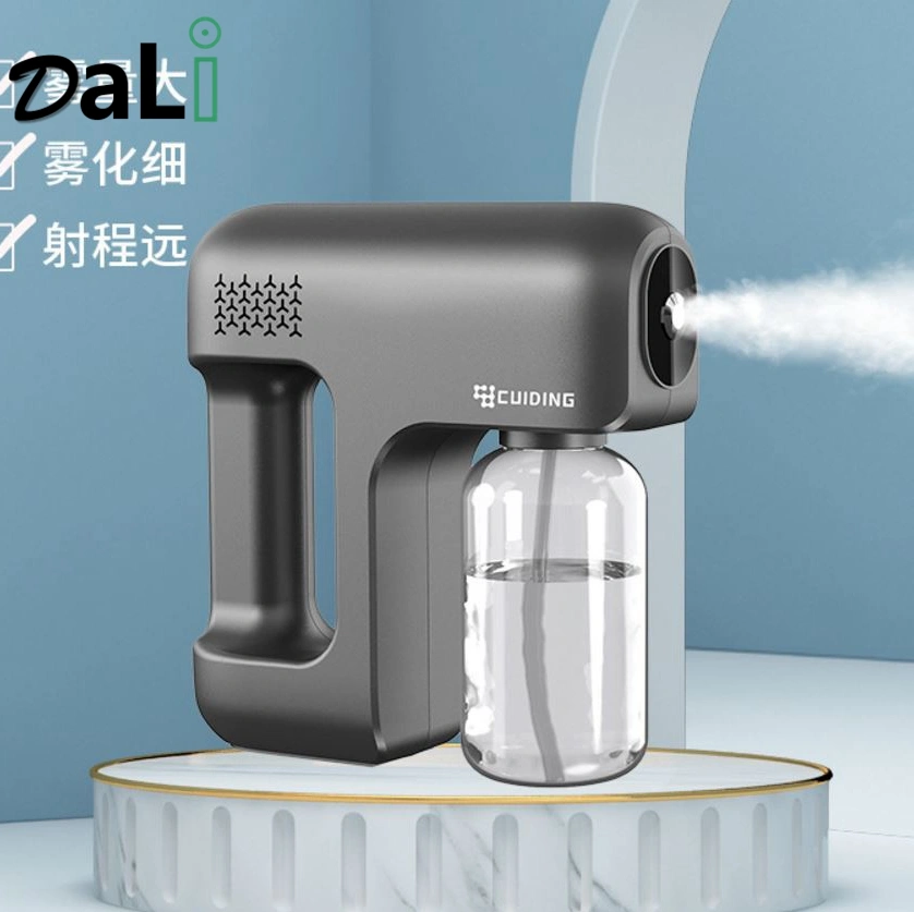 Rechargeable Battery Fogger Machine Portable Sprayer Gun Wireless Nano Blue Ray Atomizer Spray Gun