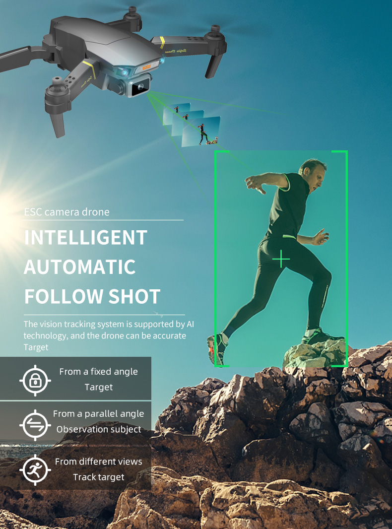 GD89 PRO HD Camera 1080P Live Video Drone RC Helicopter FPV Quadcopter Drone VS Drone E58 E520