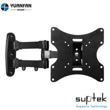 Simple 180 degrees Assembly Articulating Tv Wall Mount LCD Bracket