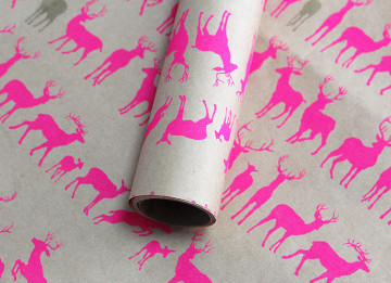 luxury christmas wrapping paper roll