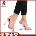 Roma Stil Silber PU Leder Damen Schuhe