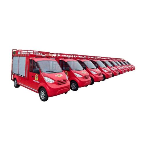 4x2 Mini Electric Fire Fighting Truck pour l&#39;urgence