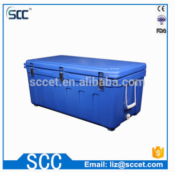 180L ice box for fishing, plastic portable ice box, ice box rotomolding
