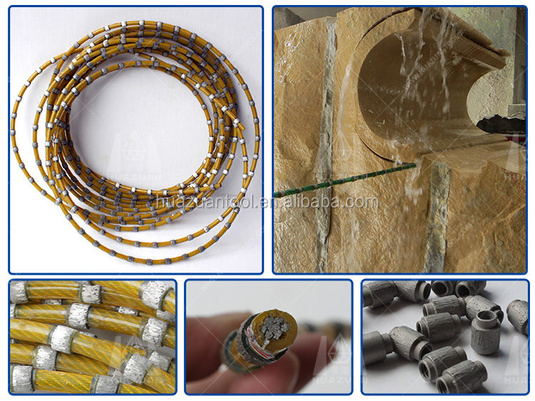 Dia 11.5mm Diamond Wire Rope Saw for Stone and Concrete Cutting