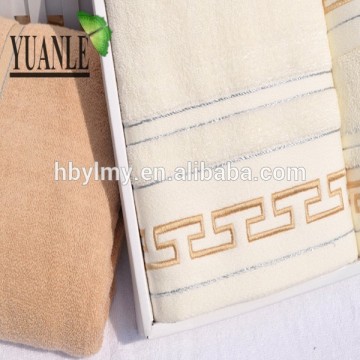 100% cotton reactive dyed beach towel with bag