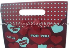 Custom Degign Christmas Wrapping Paper Gift Cymk Color Bags