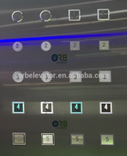 Elevator push button, elevator button