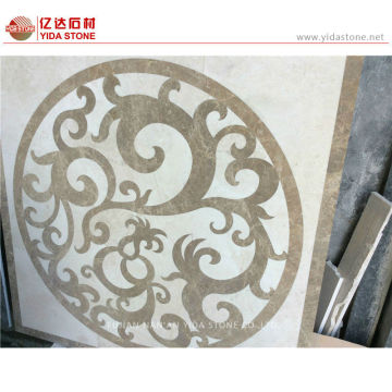 Water Jet Marble Medallions Pattern