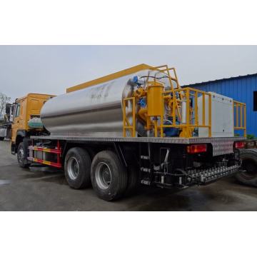 ใหม่ล่าสุด HOWO 16tons Bitumen Emulsion Spraying Truck