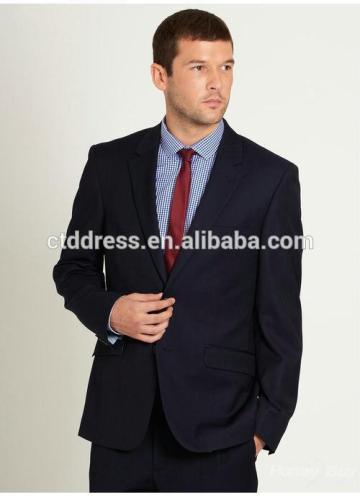 New style dark blue color mens suits