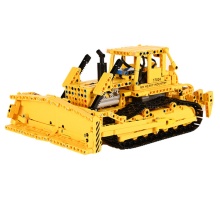 17024 Mechanical APP Remote Control Bulldozer Engineering Vehicle Assembly Toy