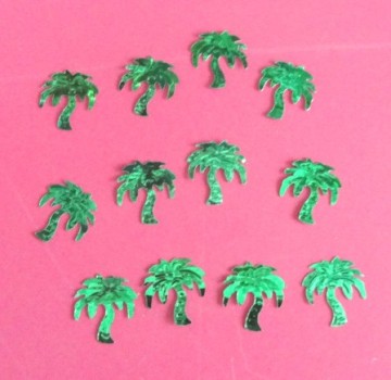 PVC table confetti for Festival party