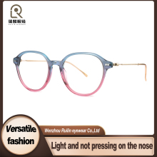 Women's Circular Acetate and Metal Optical Frames