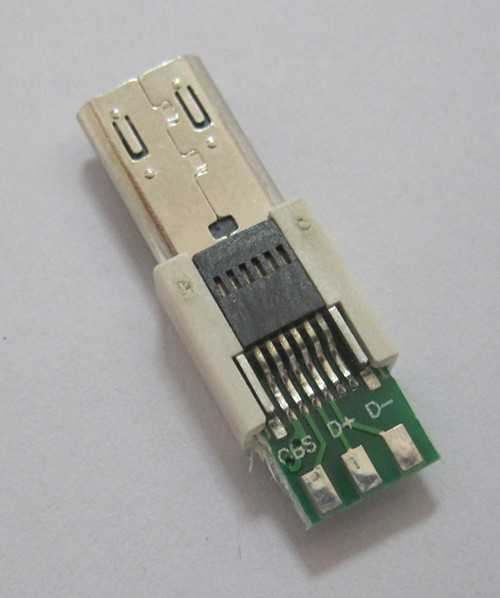 Micro USB 11P Plug Straddle C Jenis