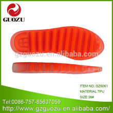 fashion transparent shoes sole