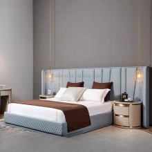 Luxury Modern Home Villa King Size Bedroom Furniture Set