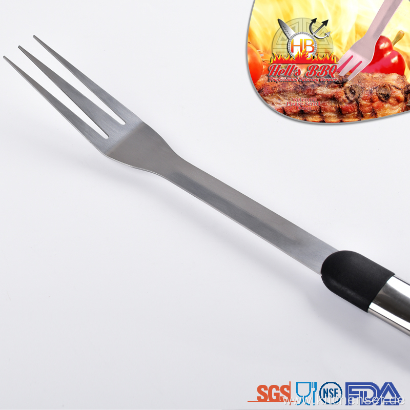 Factory price stainless steel bbq grilling tool set