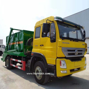 Sinotruk Howo Skip Loader Garbage Truck