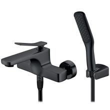 Tub Faucet With Sprayer Black Wall Mounted Tub Faucet With Sprayer Factory