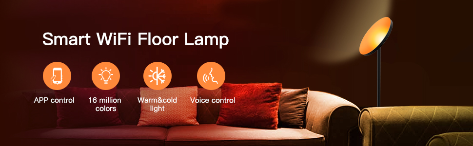 smart WIFI floor lamp