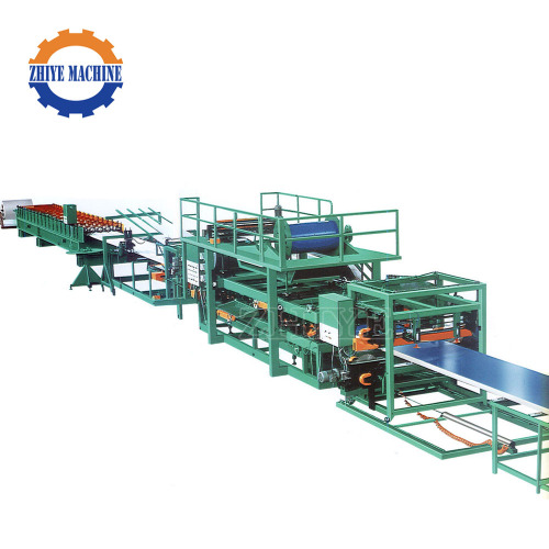 Sertifikasi CE Baja Sandwich Panel Roll Form Machine