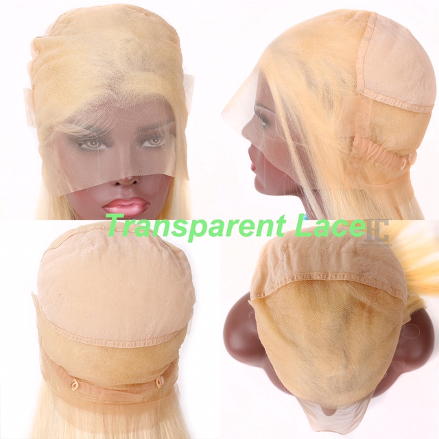 13X6 Frontal Wigs For Black Women Human Hair Virgin Cuticle Aligned Hair Blond Hd Lace Front Wig kinky Straight 613 Lace Wigs