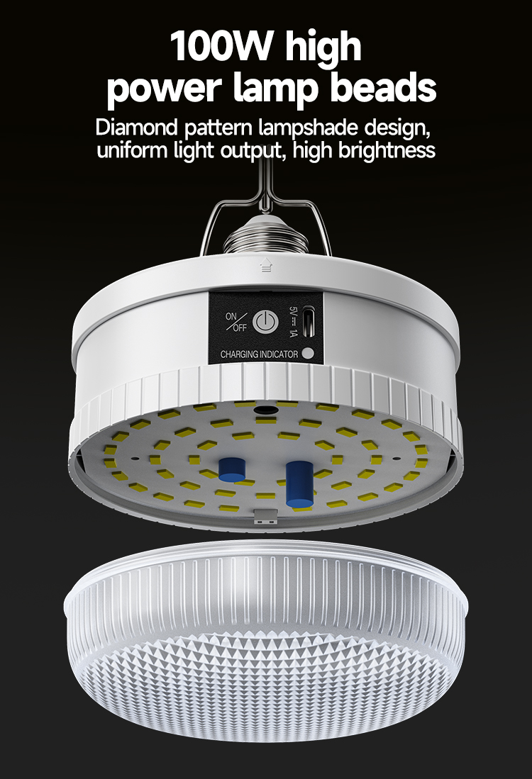 100W Emergency Bulb Rechargeable Lamp with Remote Control-detail-4 100W Emergency Bulb Rechargeable Lamp with Remote Control-detail-4