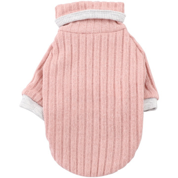 Winter warm casual dog turtleneck pet clothing