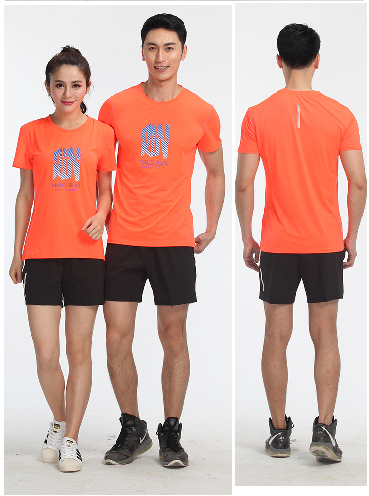 2021 Men women Gym Fitness Workout Short Sleeve T shirt