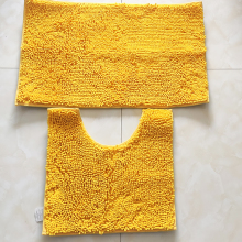 Machine Washable Fast Drying Microfiber Shag Rug, Chenille Bath Rug