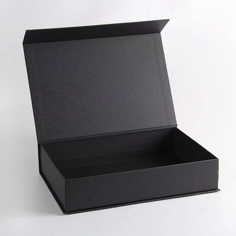 Custom Foldable Rigid Cardboard Cosmetics Clothes Magnetic Paper Gift Packing Box for Watch Wedding Party Christmas Festival Gift Packaging Box with Rope
