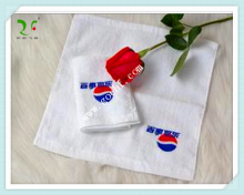promotional towel 100% cotton satin embroider Jacquard gift towel