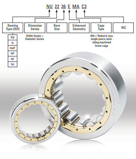 Single Row Cylindrial Roller Bearings NP200