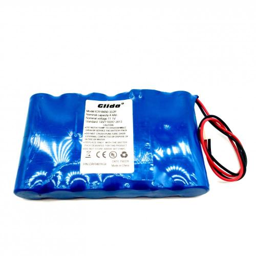 12V lithium ion battery pack 4400mah 500mah 1800mah 900mah