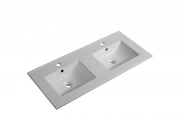 Double Thin Edge Cabinet Basin Bathroom