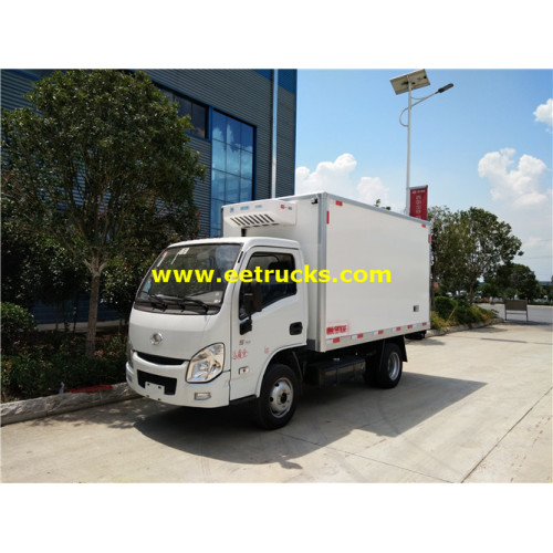 Yuejin 2 Ton Insulated Box Vehicles