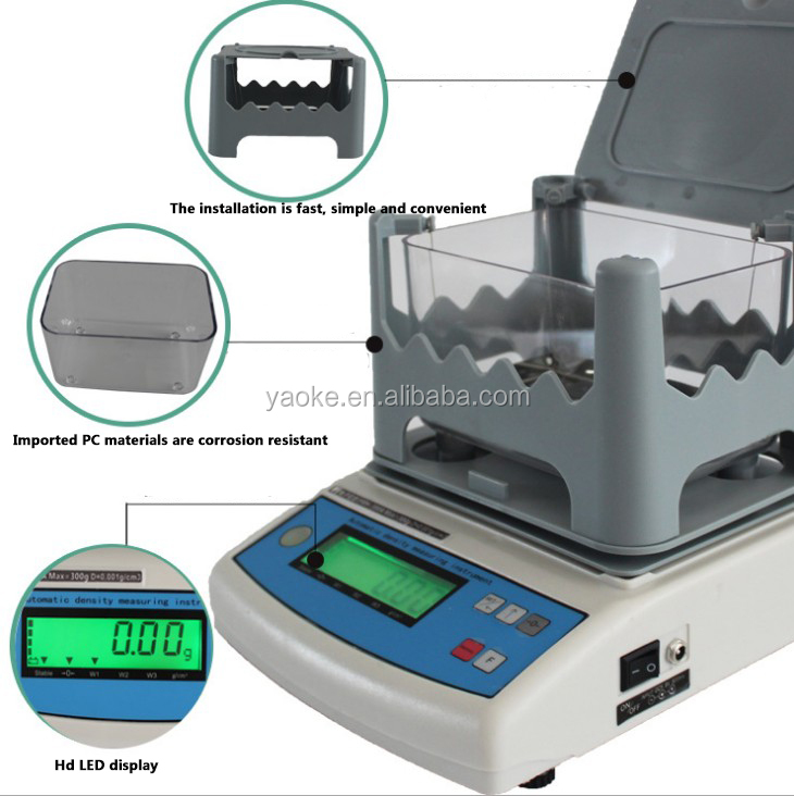 digital solid density meter