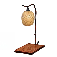 Stylish Bamboo Woven Lamp - Handcrafted Bamboo Crafts for Home and Hotel Decor
