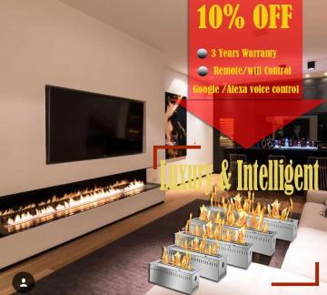 Inno-Fire 72 inch electric chiminea electric fireplace firebox