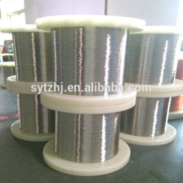 Low resistivity cuni alloy wires CuNi14