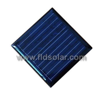 0.12W polycrystalline square solar panel